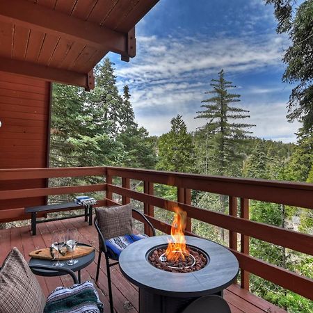 Pet & Kid Friendly Cozy Cabin, Bbq, Firepit, Outdoor Dining, Forest Views Villa Lake Arrowhead Exterior photo