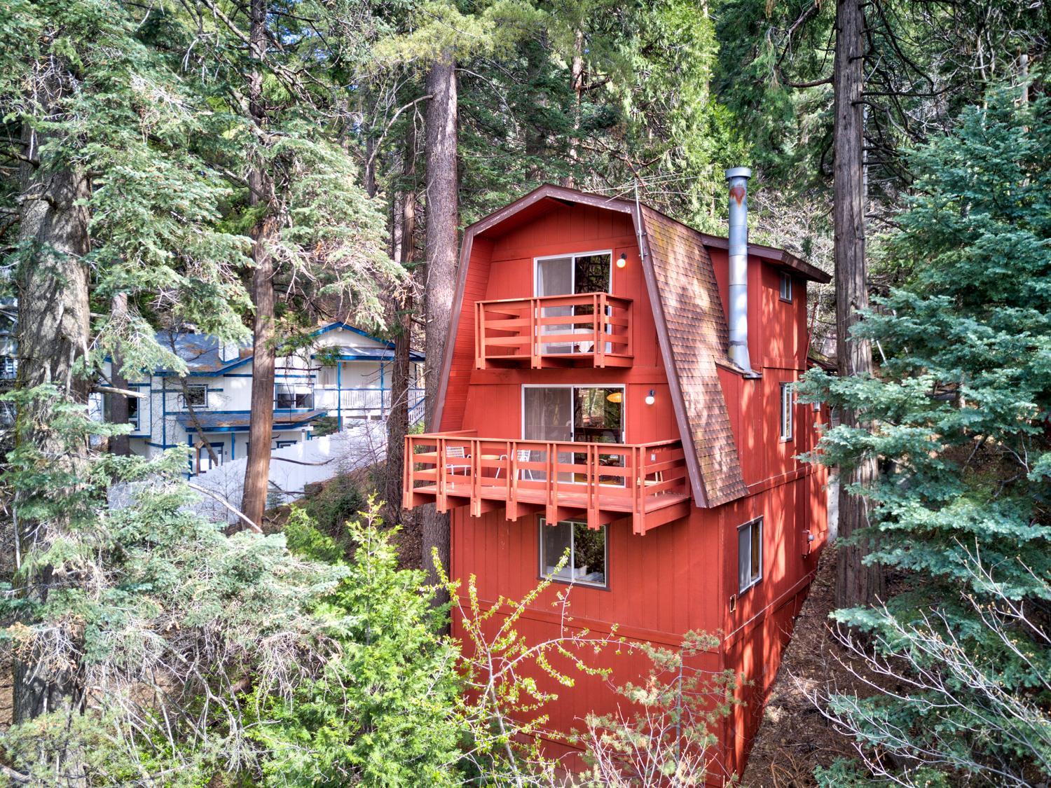 Pet & Kid Friendly Cozy Cabin, Bbq, Firepit, Outdoor Dining, Forest Views Villa Lake Arrowhead Exterior photo