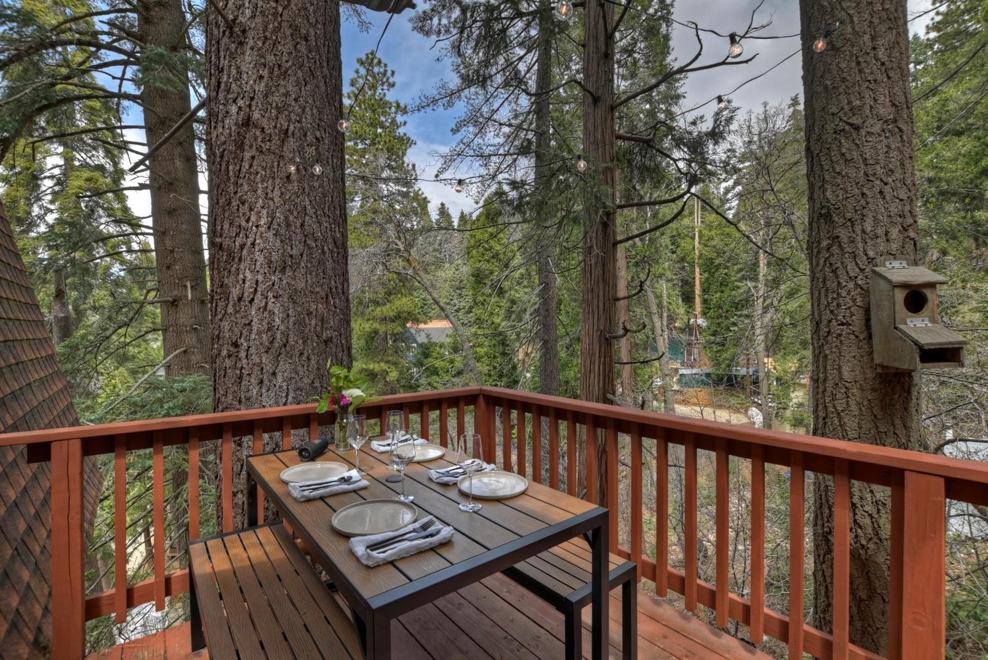 Pet & Kid Friendly Cozy Cabin, Bbq, Firepit, Outdoor Dining, Forest Views Villa Lake Arrowhead Exterior photo